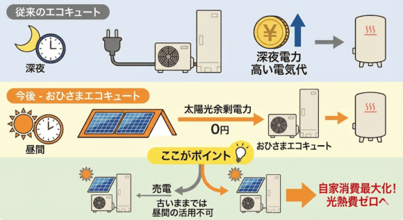 コラム:おひさまエコキュート