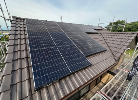 埼玉県本庄市M様　【カナディアンソーラー】太陽光パネル・蓄電池・パワコン設置工事