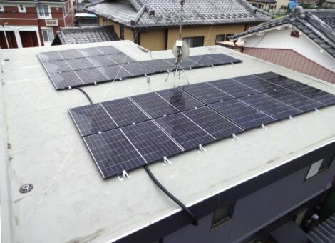 埼玉県熊谷市I様　【カナディアンソーラー】太陽光パネル・蓄電池・パワコン設置工事