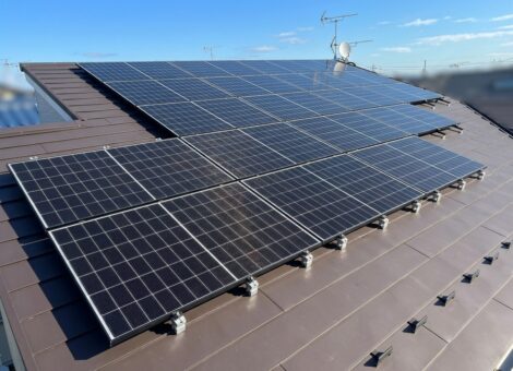 埼玉県川越市M様　【シャープ】太陽光パネル・蓄電池・パワコン設置工事